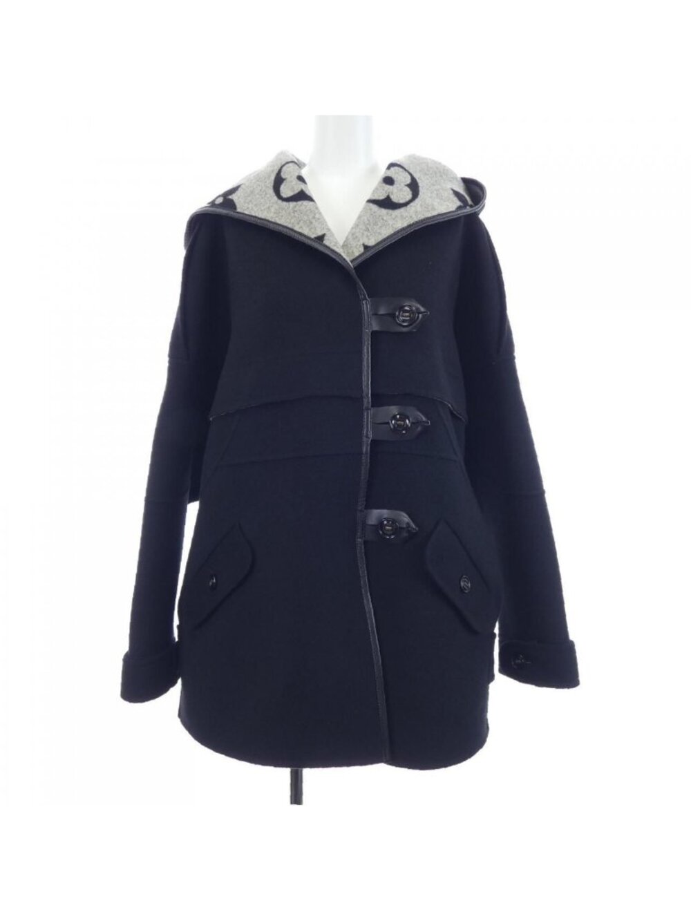 Louis Vuitton Double Face Monogram Giant Pattern Nuv Coat